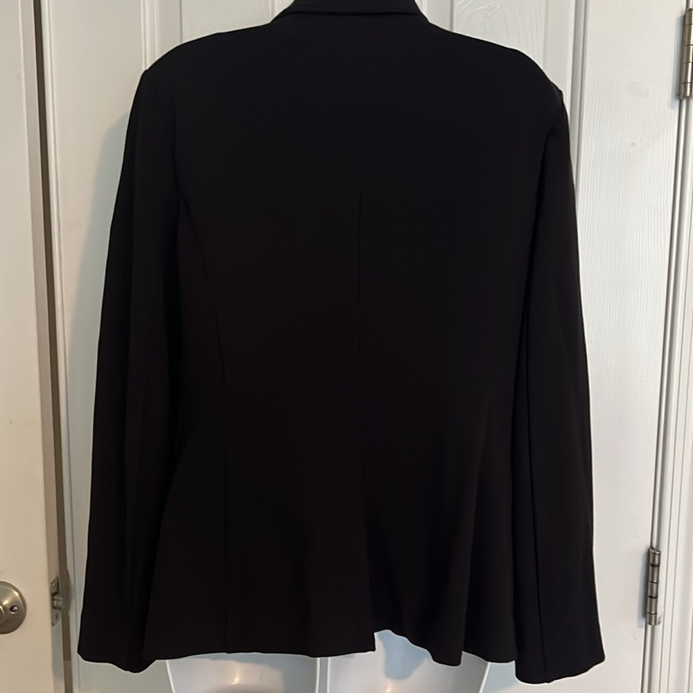 Calvin Klein Basic Black Blazer W/Stretch-Size Me… - image 4